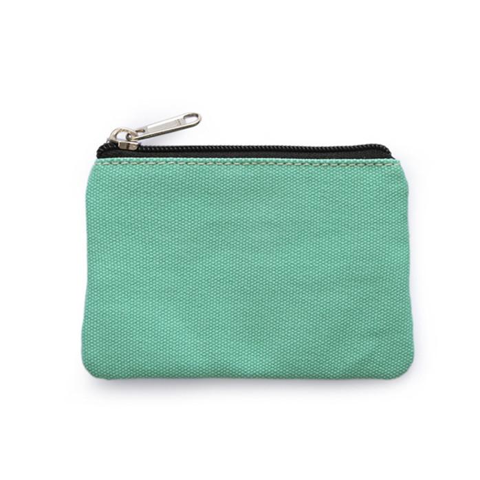 Холщовая сумка «сделай сам», сумка для ключей на молнии для женщин и мужчин, ручной кошелек для монет, небольшой кошелек