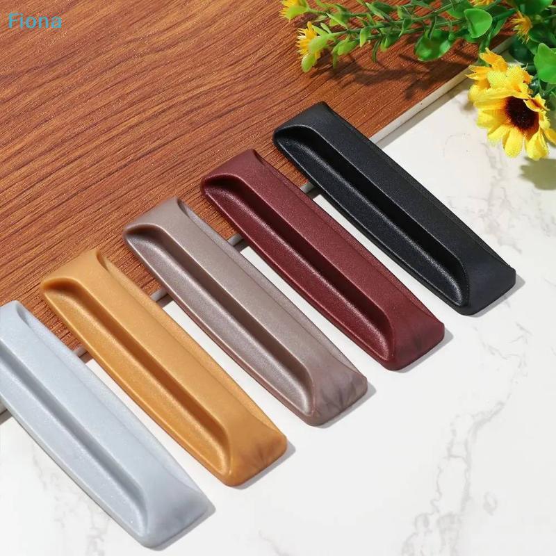 Multi-purpose Colorful Cabinet Pulls Auxiliary Window Door Wardrobe Pulls Furniture Decor Self-adhesive Handles 2Pcs