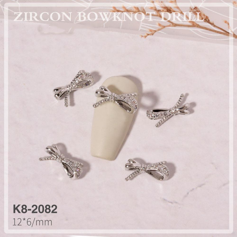 Украшения Роскошные DIY Украшения для нейл-арта Стразы для ногтей Аксессуары для маникюра Бантики Ювелирные изделия