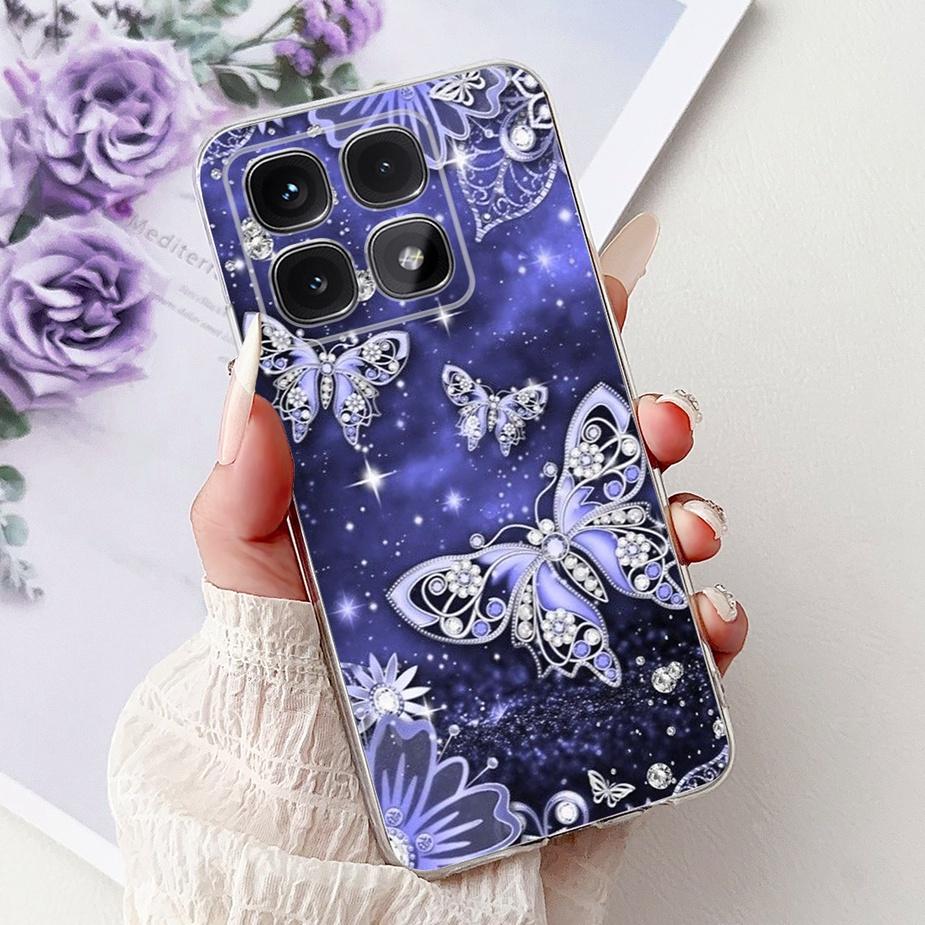For Xiaomi Mi 14T Pro Case Cute Cat Fashion Painted Cover Soft Silicone Phone Case For Xiaomi 14T Pro Mi14T 5G Back Cover Bumper