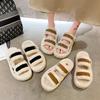 Мода Новый Стиль Модные Женские осенние Модные высококачественные горячо продаваемые Тапочки Классические Женские Дизайнерские Женские Тапочки