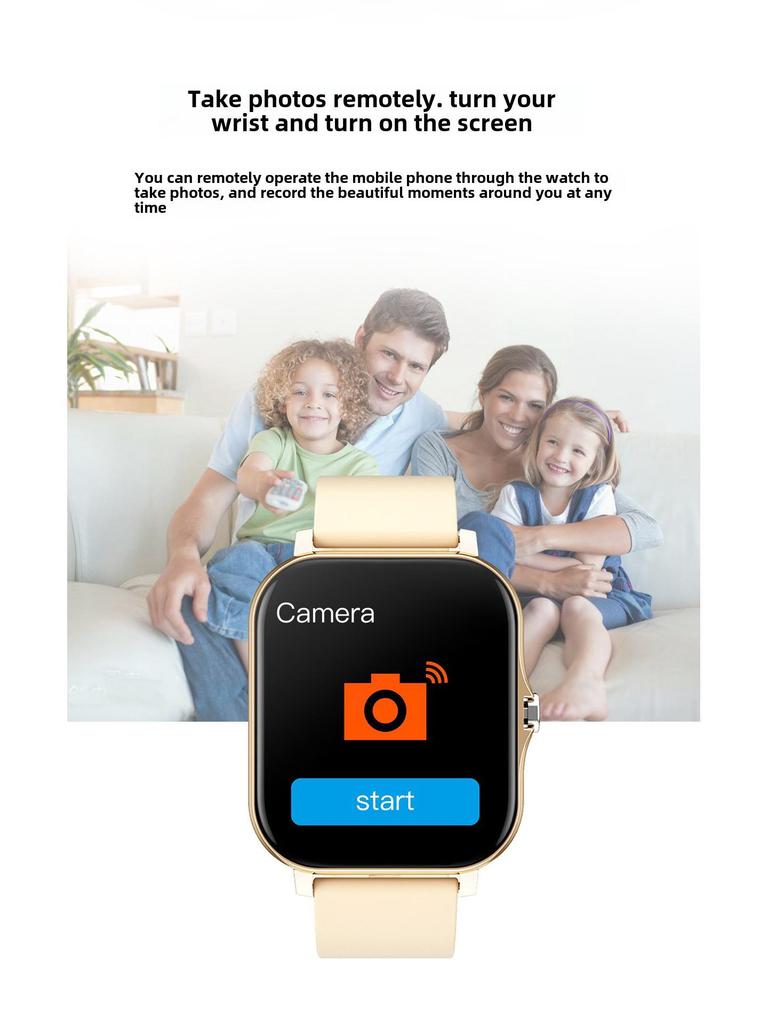 Умные часы H13MINI: 1,44-дюймовый сенсорный экран со спортивным шагомером.