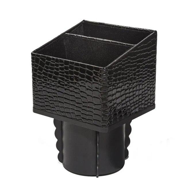 Центральный ящик для хранения автомобиля, кожаный органайзер, контейнер, держатель для чашек, карманный центральный консольный органайзер для хранения монет, карточек-ключей