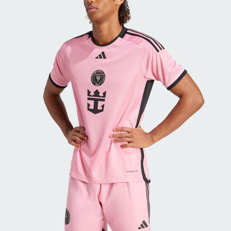 Adidas Домашняя майка Inter Miami CF, мужская версия, розовая IU0189