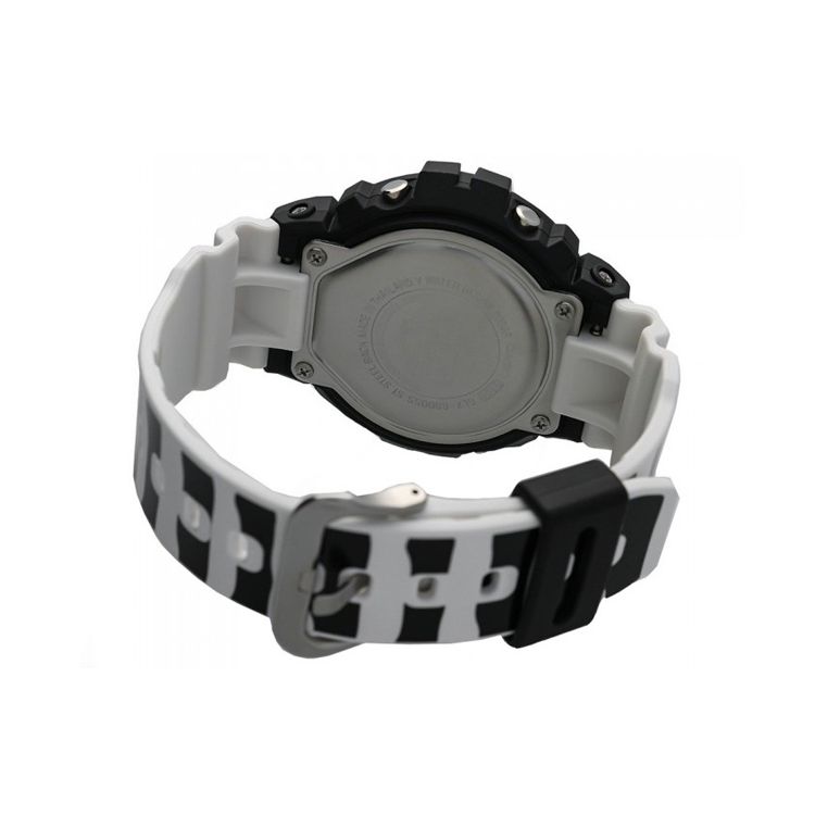 Casio Серия G-Shock Фаза прилива и отлива Ударопрочные Водонепроницаемые Спортивные Кварцевые часы Ремешок из каучука Мужские часы Серый GLX-6900SS-1