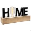 LED Word To Place "Home" Black 16x34cm - Atmosphera Interior Designer
