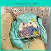 Miku Hatsune Plush Backpack Schoolbag Cartoon Single Shoulder Crossbody Bag