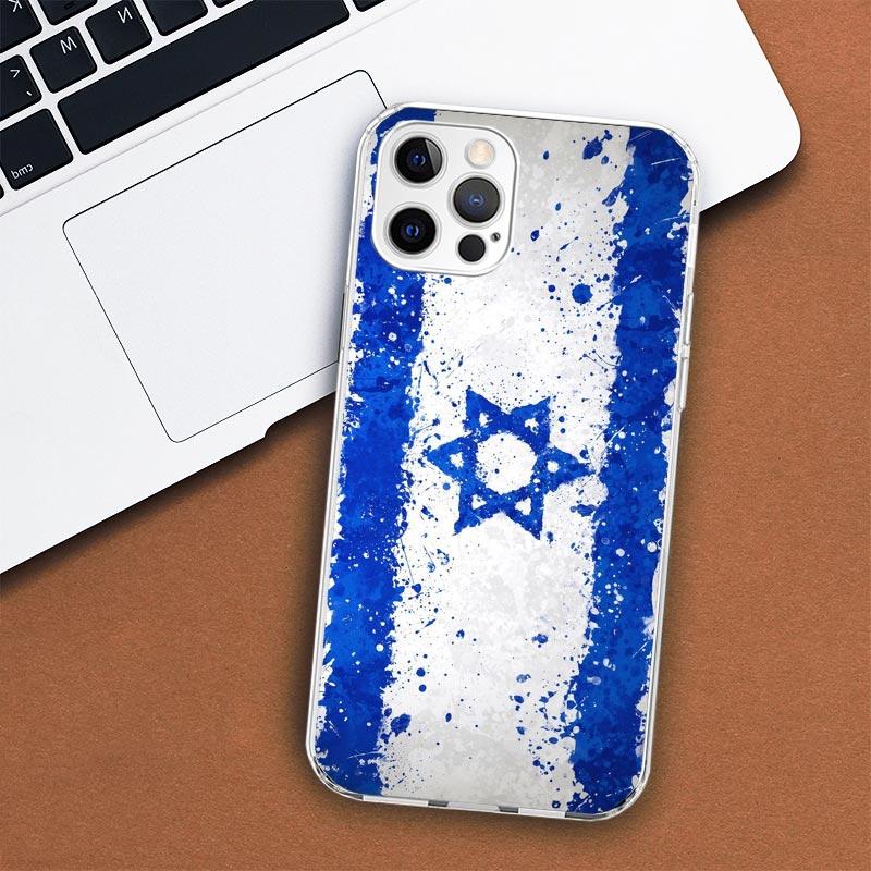 Чехол для телефона с изображением еврейской звезды Давида для Apple iPhone 11 12 13 15 14 Pro 7 XR X XS Max 8 Plus + Mini SE, мягкий чехол с индивидуальным принтом