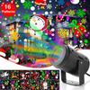 Christmas Projector Lights Snowfall LED Snowflake Projector Lights Snowfall LED Light Christmas Rotating Snowflake Lamp for Indoor Bedroom Garden