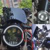 Ветрозащитный экран мотоцикла для фары 5''-7" Универсальное ветровое стекло Переднее ветровое стекло Аксессуары для мотоциклов