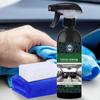 Car Cleaning Spray Interior 300ml Dash Cleaner For Car Interior Mild Formula Foaming Dashboard Cleaner With Sponge And Towel