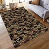 Camouflage Pattern Rug for Stylish Decor Non-slip Rug Suitable for Living Room and Bedroom Sofas Sofas