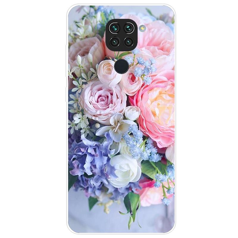 Чехол для телефона Xiaomi Redmi Note 9 Чехол 6.53;' Мягкий силиконовый чехол-накладка из ТПУ для Xiaomi Redmi Note 9, чехол-накладка Fundas Para