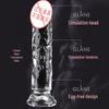 Yongai Crystal Transparent Simulation Dildo for Adults