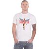 26 Nirvana T Shirt Angelic In Utero Band Logo new Official Unisex White Unisex T-Shirt