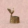 Bronze Rooster Statue Water Well Architecture Modern Art Sculpture Metal Crafts Home Decoration Garden Decoration Figurines