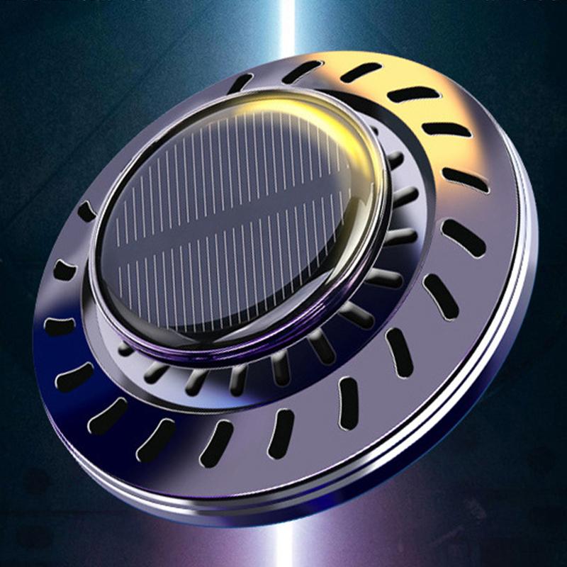 Car Essential Oil Diffuser Rotatable Remove Odor Long Lasting Fragrant Relieve Stress Air Freshener Black