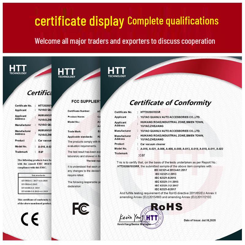 Беспроводной ручной пылесос для автомобиля и дома - Высокая мощность, Портативный, Двойного назначения