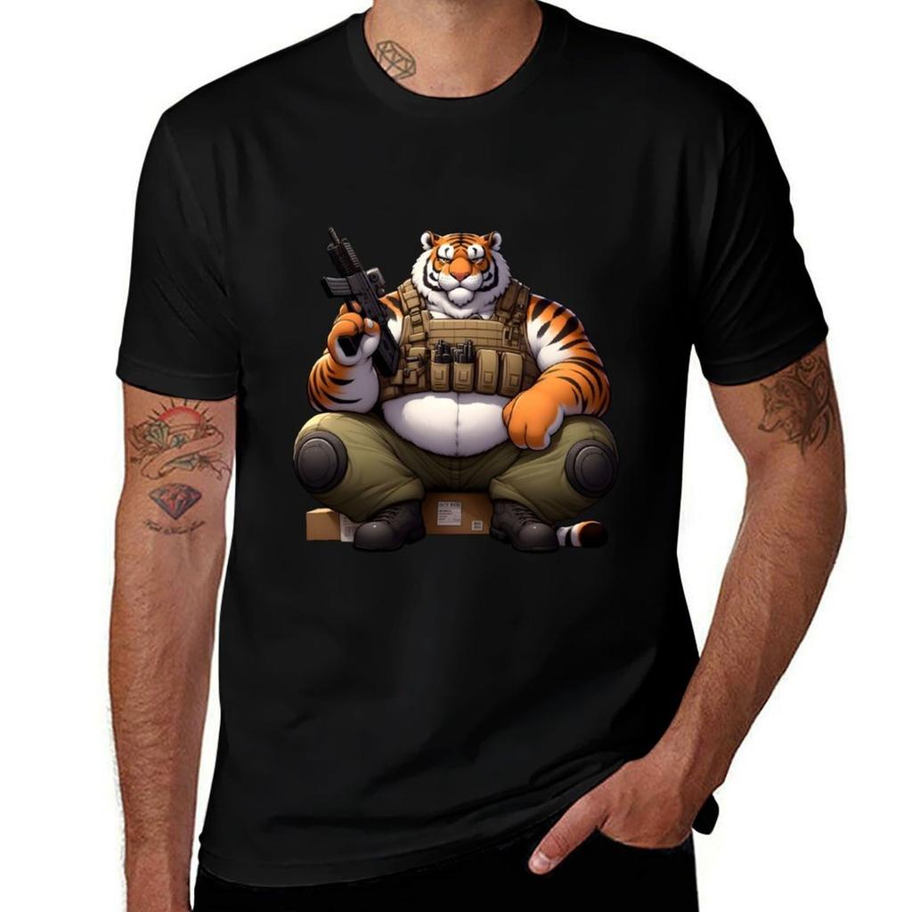 Tactical Tiger Tshirt Outdoor Activity Sports Tshirt