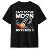 Футболка Artemis 2 Back To The Moon Унисекс и Женская Летняя Хлопковая Одежда Повседневная Мода Круглый Вырез Короткий Рукав Футболка Уличная Мода