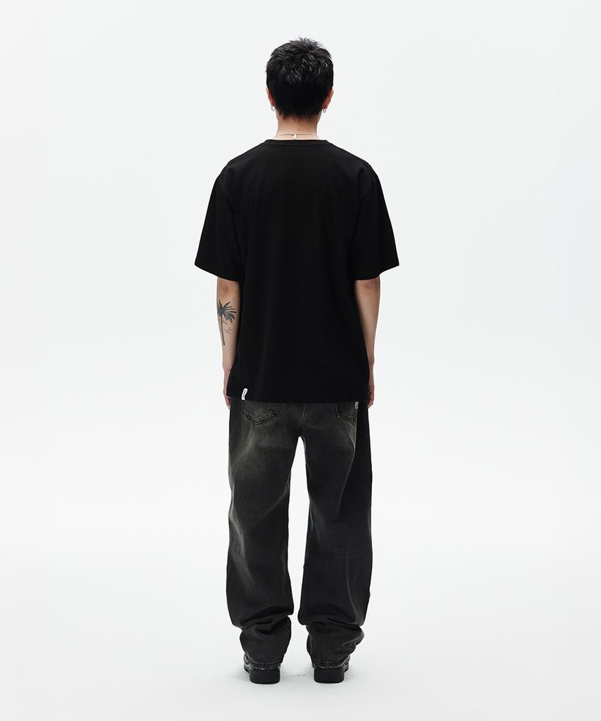 MAHAGRID Lust For Life Tee Black(Mg2Fmmt510A)