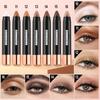 Smokey Eye Eyeshadow Pencil, Matte Finish & Waterproof - Shimmer Stick for Natural Everyday Makeup, Light Long-Wearing Single