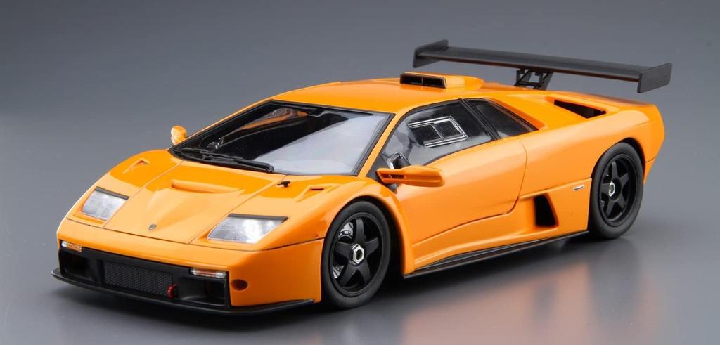 Аошима Бунка Кёдзай Ко., Лтд.. (АОСИМА) Серия 'Суперкары' 1/24 '99 Lamborghini Diablo GTR Пластиковая модель
