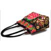 Yogodlns Original Ethnic Style Canvas Embroidered Women's Bag Handheld Small Bag Embroidery Handbags for Women
