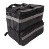 50L Insulated Pizza Delivery Backpack Take Out Food Delivery Thermal Backpack with Expandable Layer