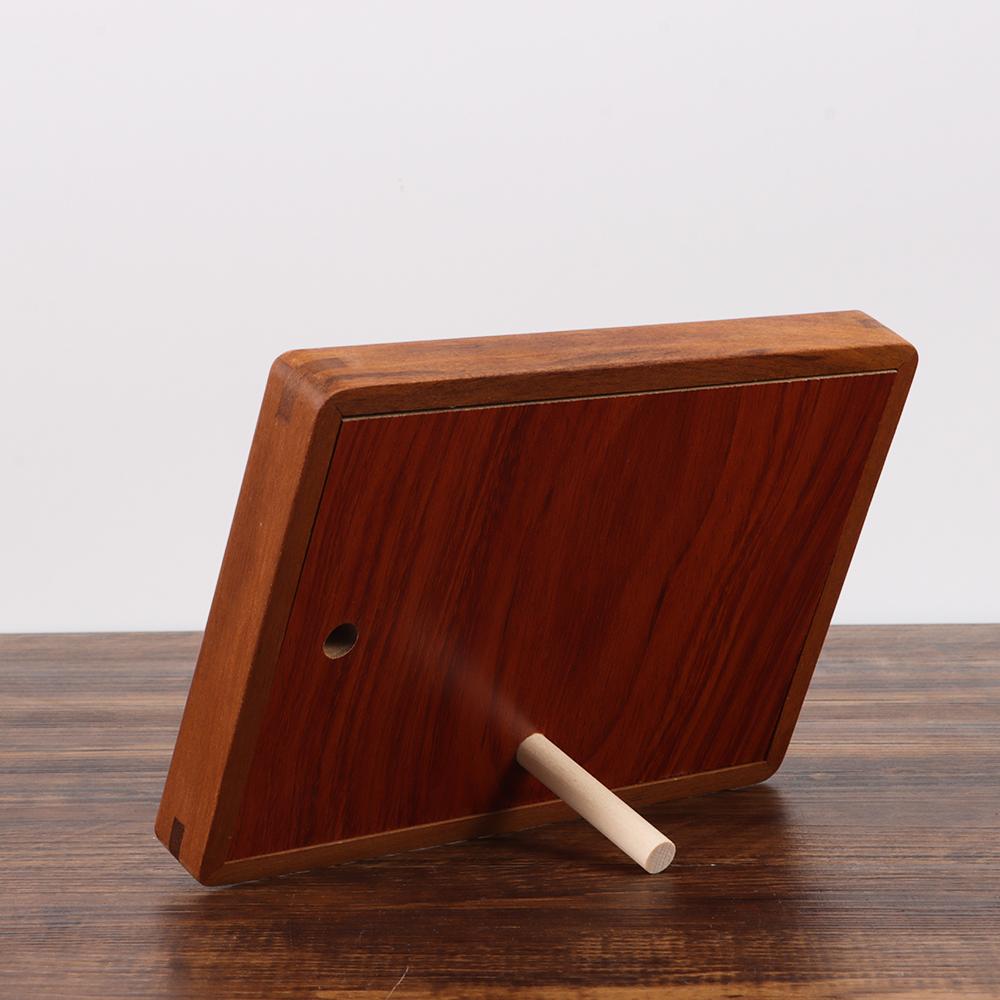 Simple Mortise Tenon Photo Frame 6/7/8 Inch Picture Frame New Black Walnut Photo Frame