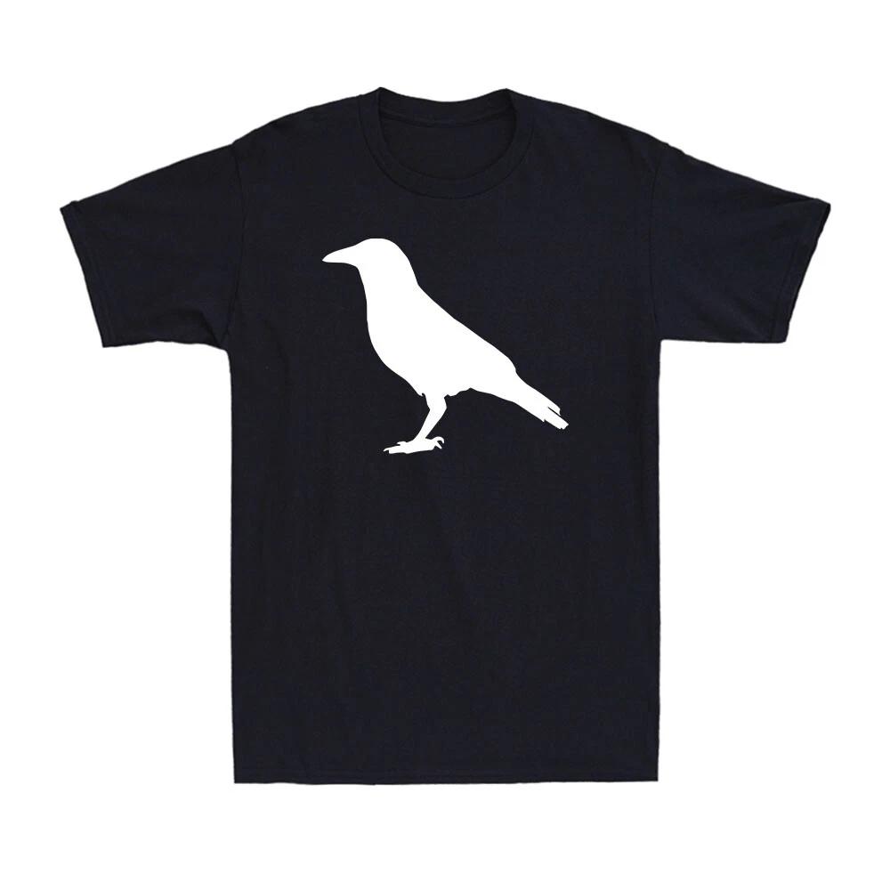 Crow Blackbird Animals Lovers Bird Raven Funny Gift Men's Cotton T-Shirt T-shirt