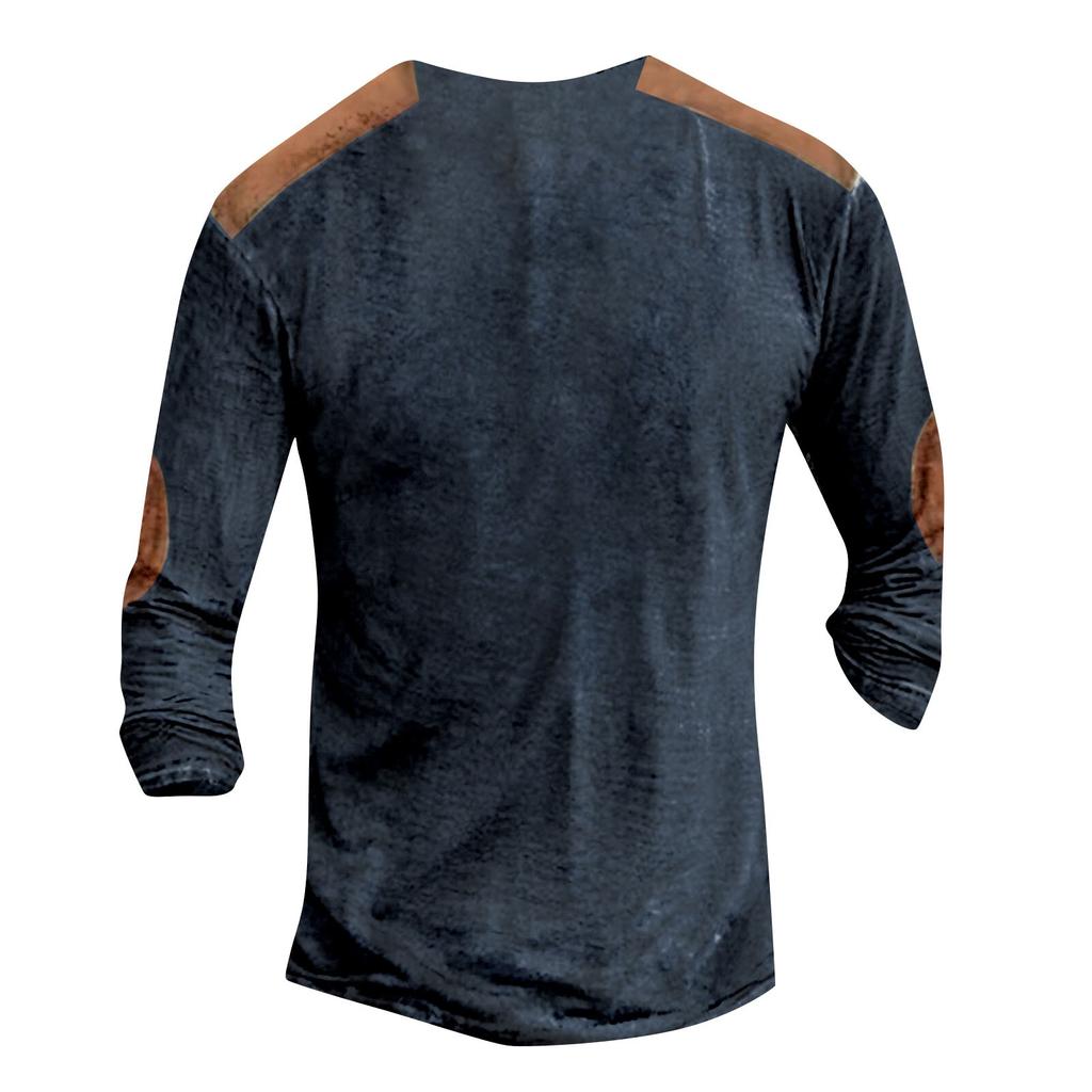 3D-свитер с цифровой печатью, Мужская уличная спортивная модная тенденция, планка с 7 пуговицами