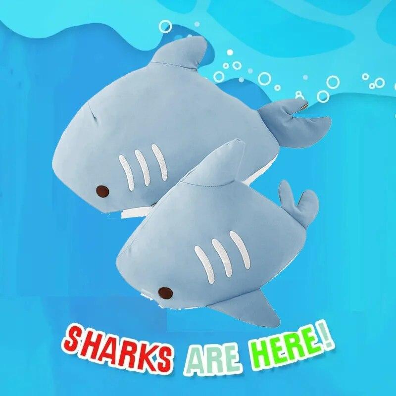 Cool Feeling Shark Doll Мягкая игрушка Подушка для сна Кукла-акула Подарок на день рождения Подарок на годовщину Подарок на праздник Рождество Хэллоуин