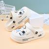 Детские туфли-дырки космонавта, для мальчиков, для детей среднего и старшего возраста, летние нескользящие пляжные туфли на толстой подошве, милые домашние для малышей