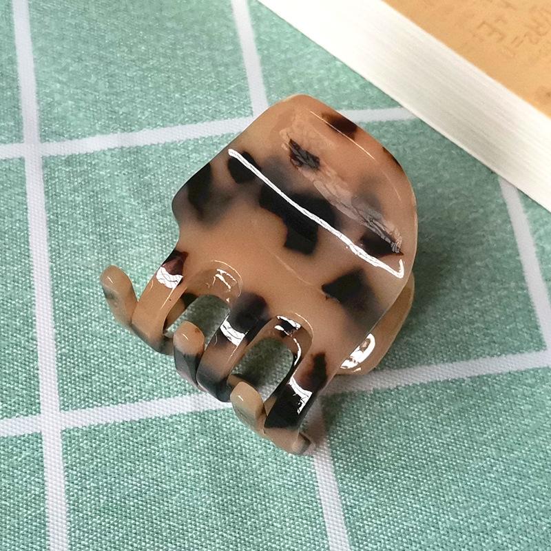 Винтажные заколки для волос для женщин, заколка-краб, элегантные, милые, маленькие ацетатные заколки для волос, краб для волос, аксессуары для волос для девочек, заколки для волос