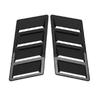 1 Pair Universal Car Front Hood Air Intakes, Vent Gills, Decorative Hood Cover, Air Intake, Glossy Black