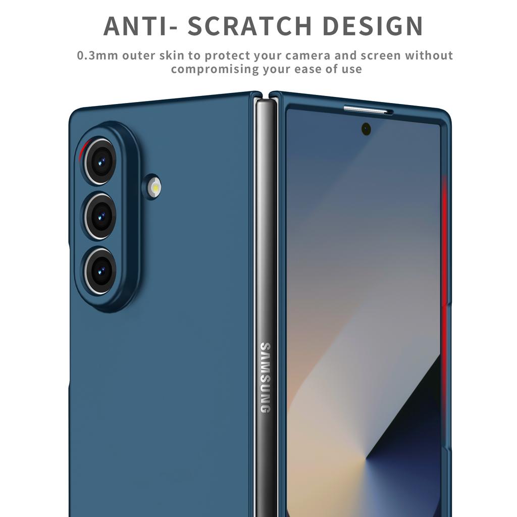 Anti-Glare Cell Phone Case for Samsung Galaxy Z Fold7 5G Fold 7 Fold5 Fold6 Fold 6 5 4 3 2 Fold4 Fold3 Fold2 Funda Cover