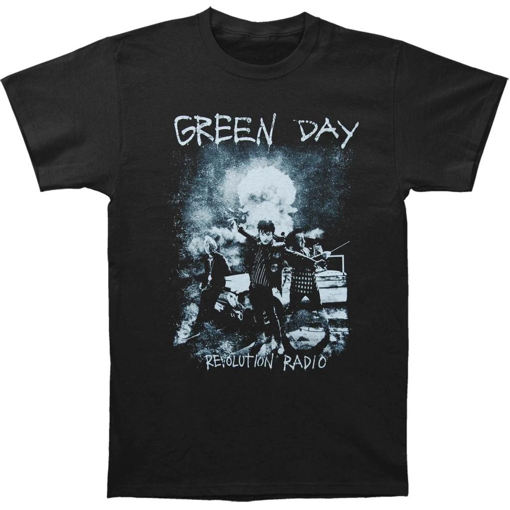 Men's Green Day Nuke Tee T-shirt X-Large Black