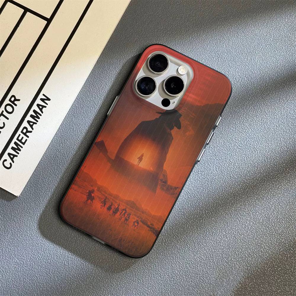 Чехол для телефона Red Dead Redemption RDR 2 для iPhone 17 16 15 11 12 13 14 Pro Max Мягкий гофрированный силиконовый чехол