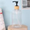 Диспенсер для мыла 500 мл с бамбуковым насосом, многоразовая пустая бутылка для шампуня, контейнер для мытья рук, тела, лосьона для кухни, ванной комнаты