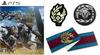 Monster Hunter Wilds Quantity Hunter Layered Equipment Night Talisman of Muffler Towel Investigation Team Emblem Embroidery Can Badge Archeveld