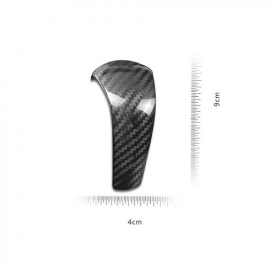 Carbon Fiber Car Interior Gear Shift Knob Cover Case For Mazda CX3 CX4 CX5 New