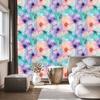 Ink Wallpaper Turquoise, Blue and Light Gray 50x1000