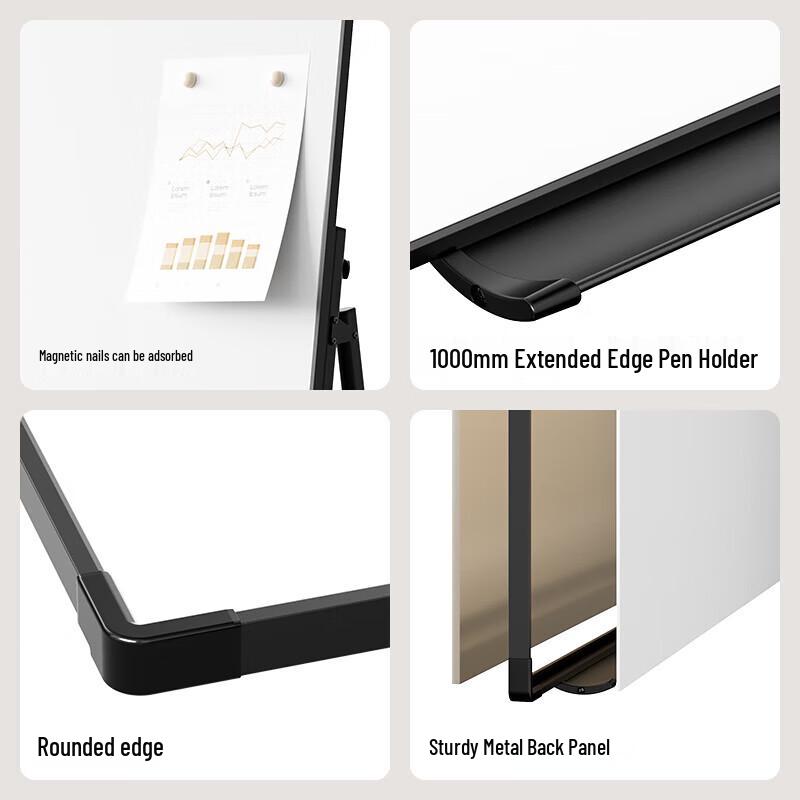 Deli A-Frame Magnetic Flipchart Easel Whiteboard