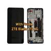 Полный комплект ЖК-экрана и дигитайзера с рамкой для ZTE Blade A72 4G
