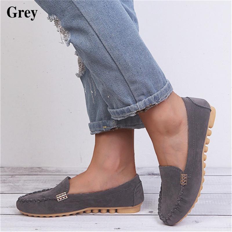 Модная женская обувь, повседневные лоферы на плоской подошве, женские тапочки, мягкие джинсовые туфли на плоской подошве