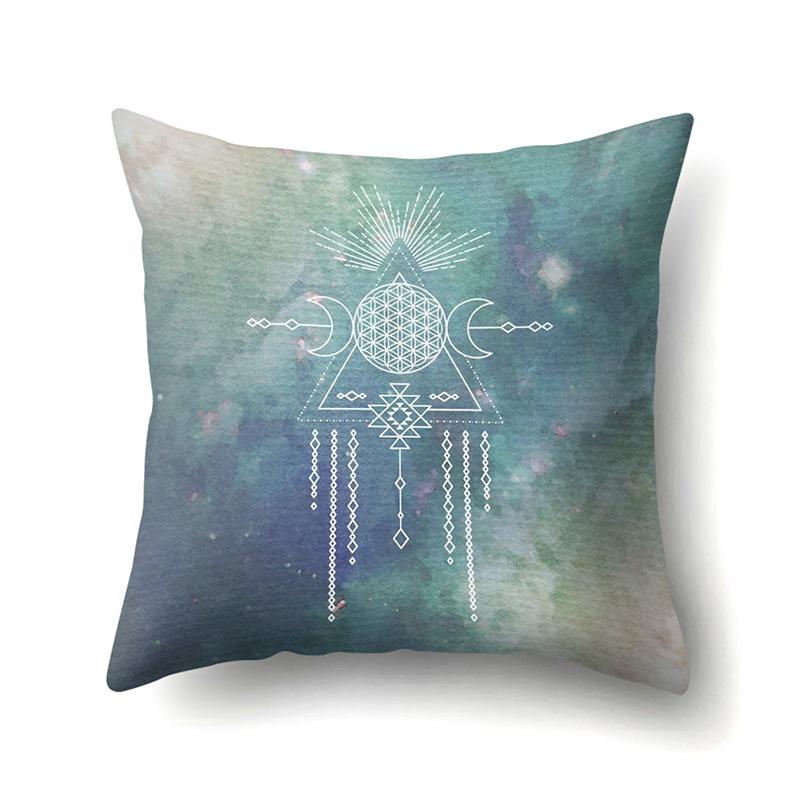 Polyester Pillowcase Automobile Decoration Home Printed Pillowcase