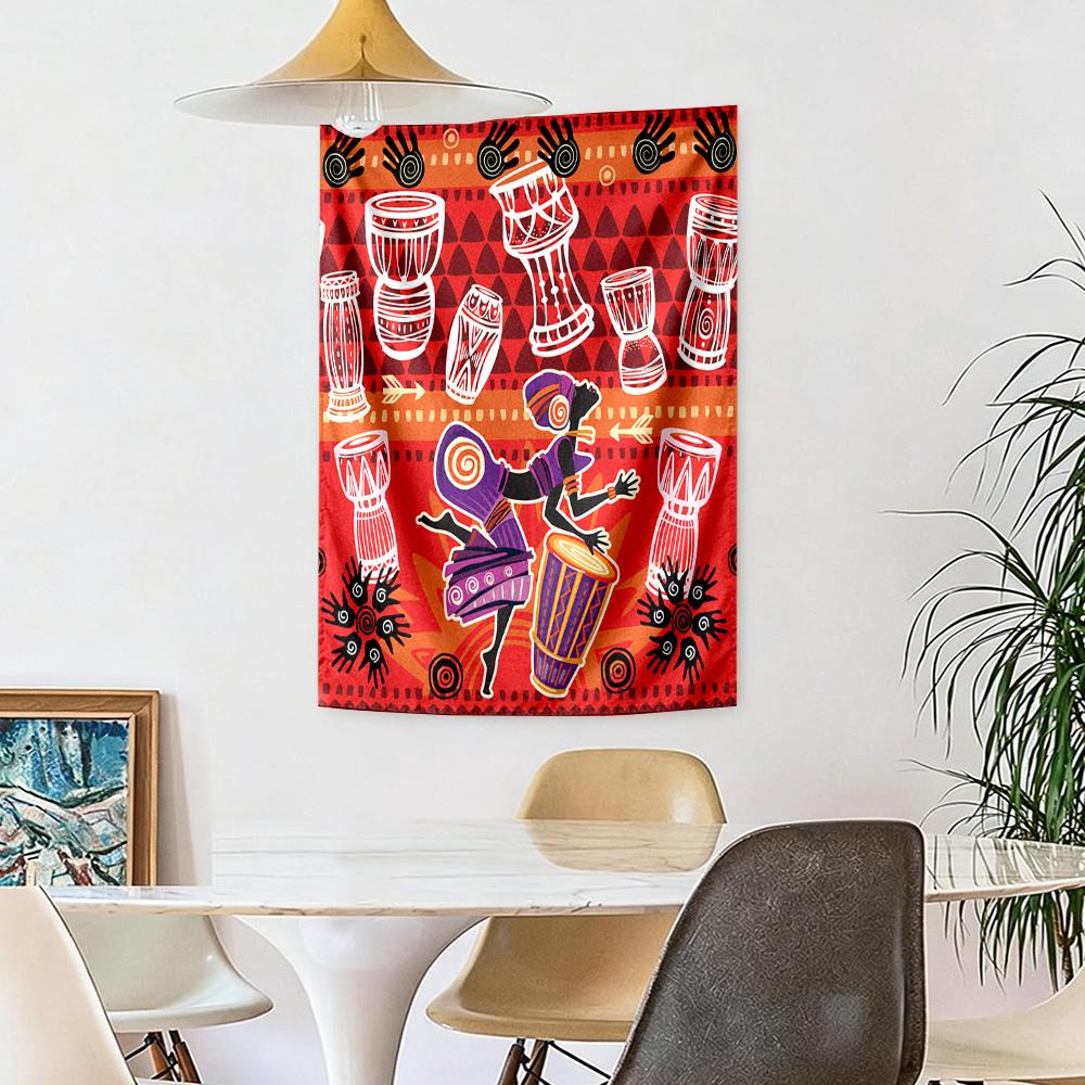 African Style Wall Decor Tapestry Art For Pet Memorial Birthdaywedding Party Backdrop Family Gift