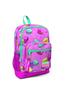 Коралловый детский светло-розовый водно-зеленый макаронный школьный рюкзак с четырьмя отделениями USB 23261