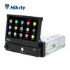 Hikity Android 8.1 Автомобильный радиоприемник Выдвижной GPS Wi-Fi Авторадио 1 Din 7 дюймов Сенсорный экран Автомобильный мультимедийный MP5-плеер Поддержка камеры